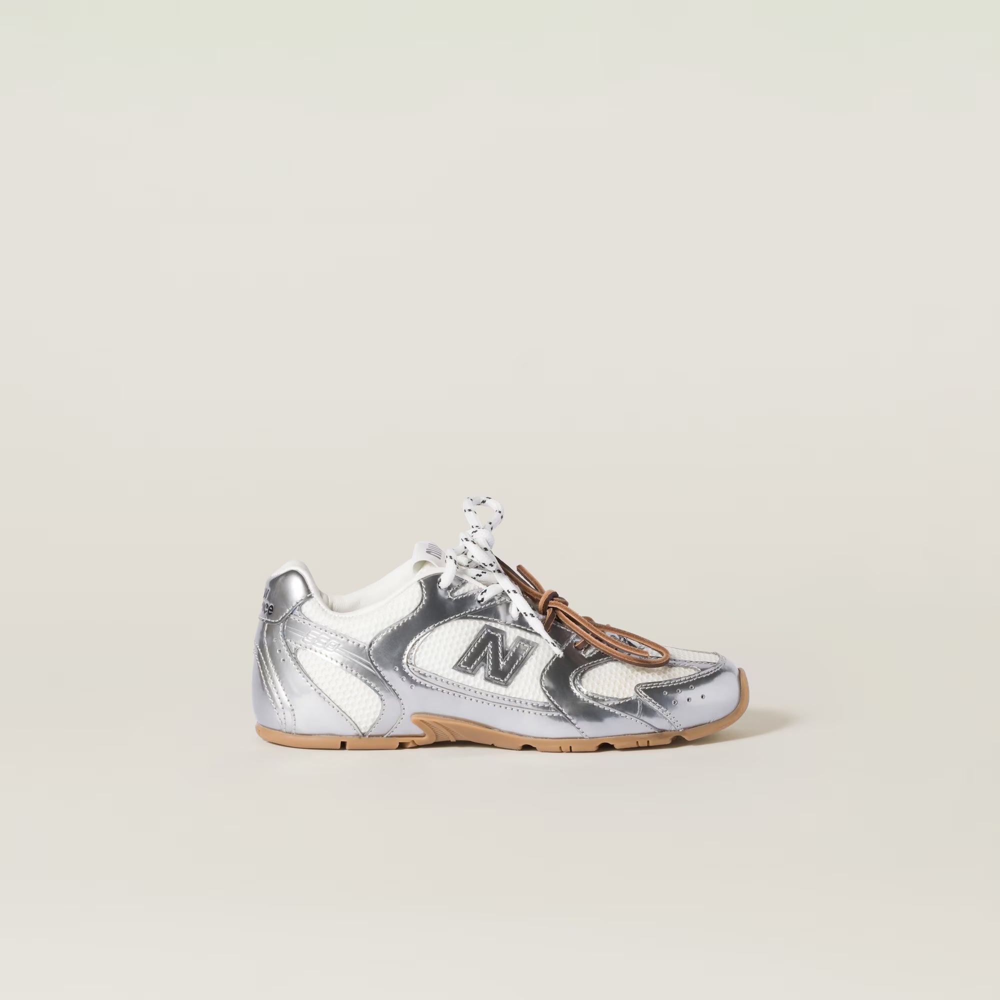 530 SL Runner – Leather and Mesh Metallic Edition