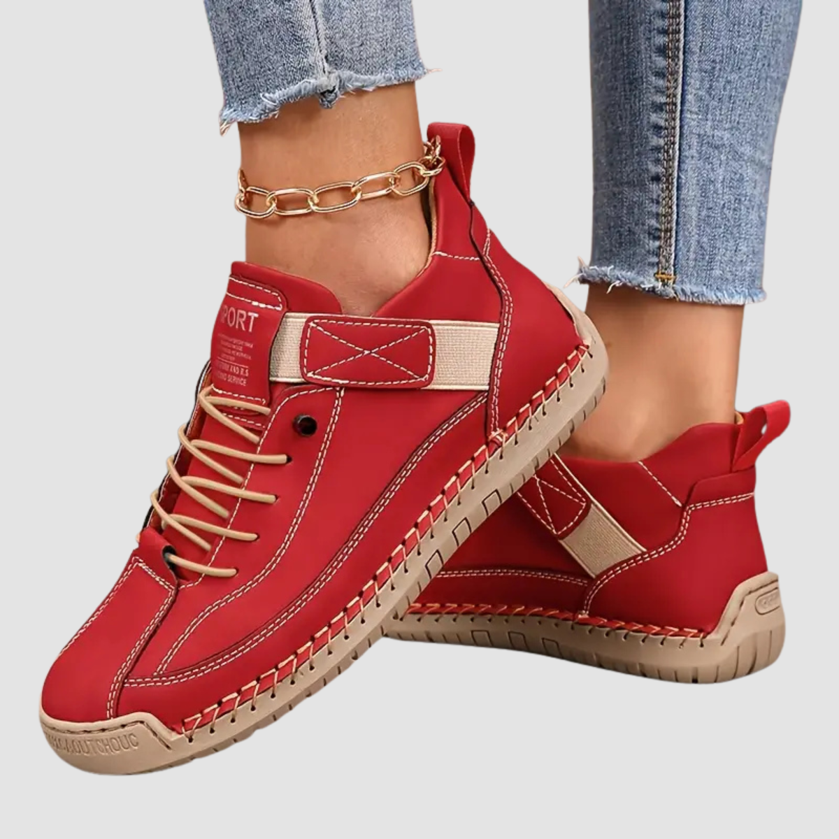 Zoé- Baskets confortables à soutien ergonomique