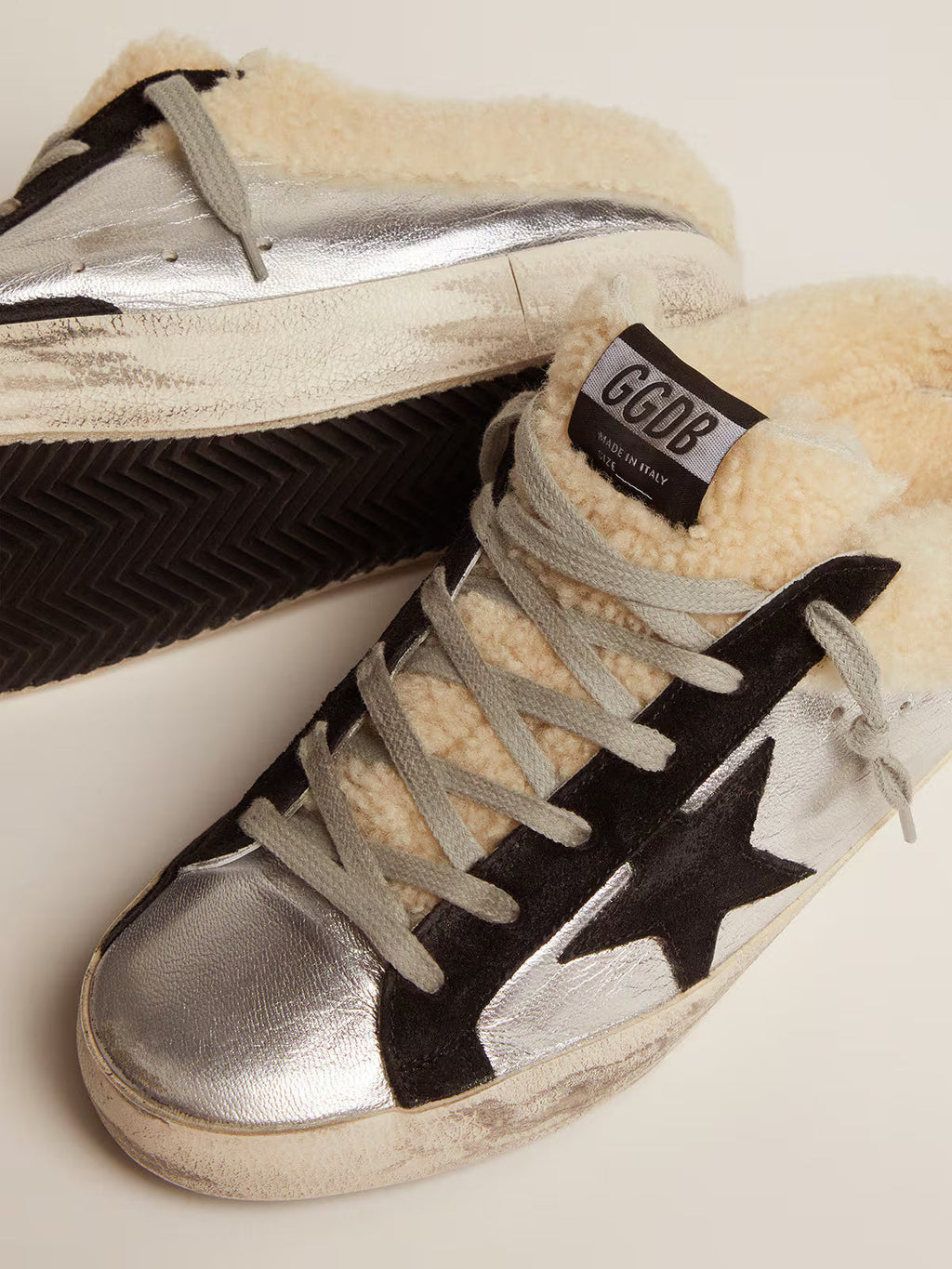 Mules – Silver & Black Edition