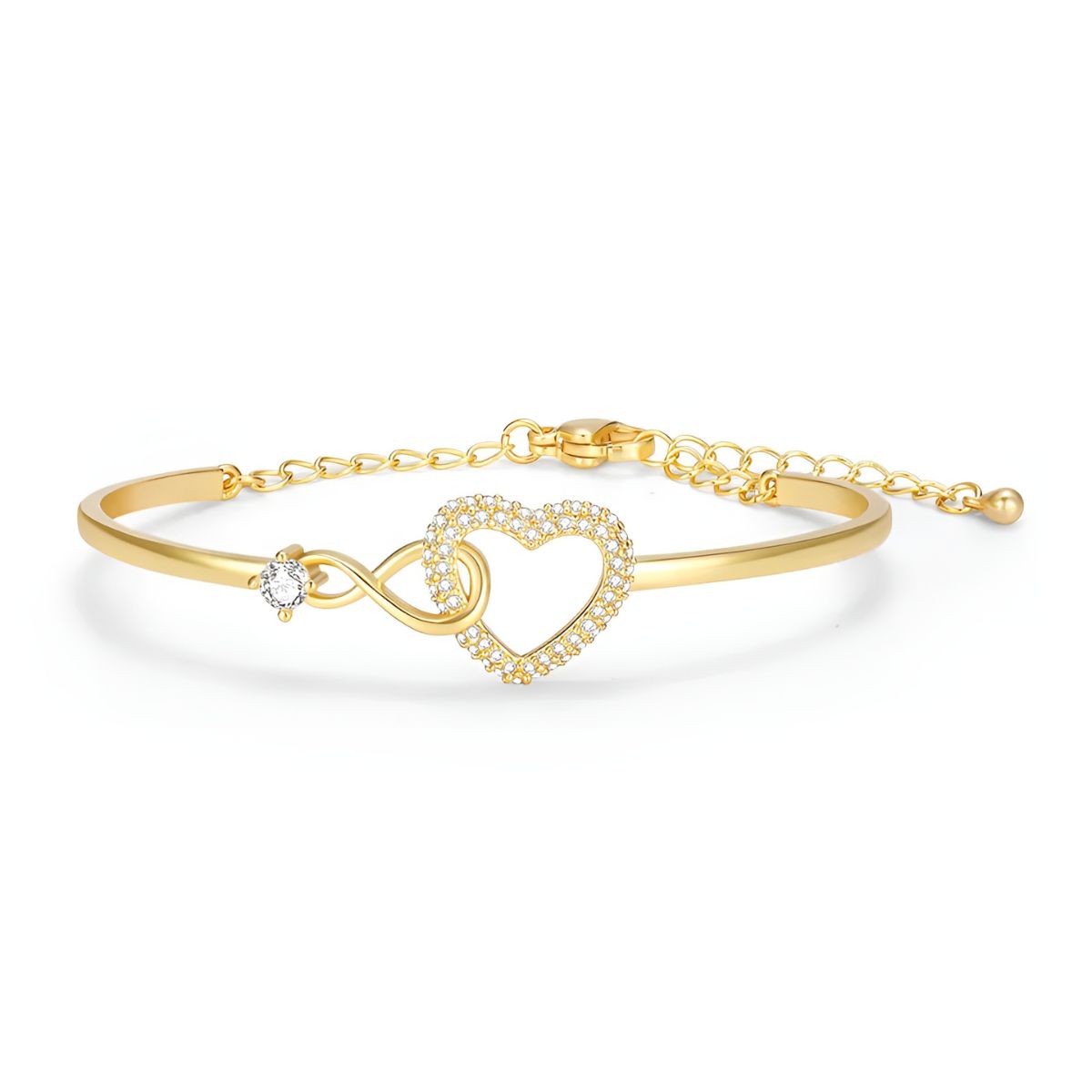 Marseille | Bracelet Cœur Étincelant