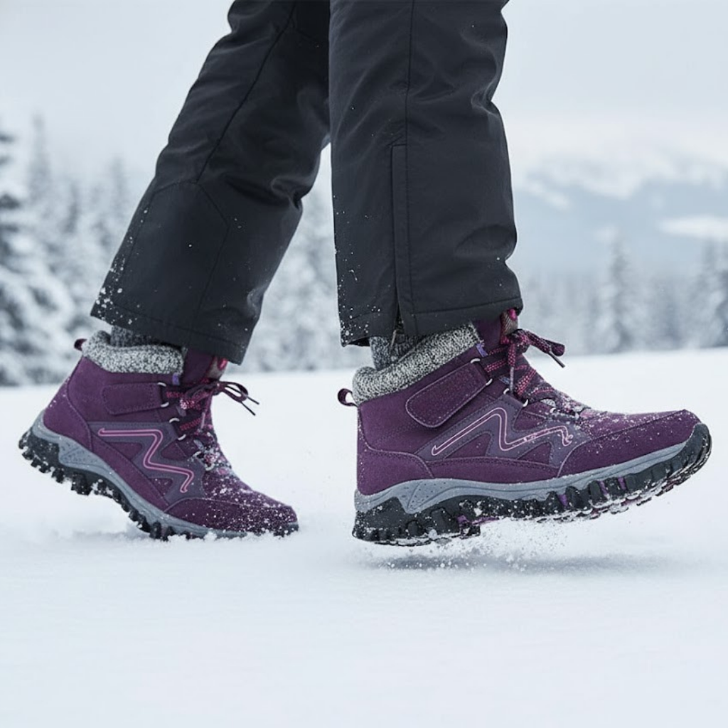 Podiatrail+ – Chaussures de randonnée d’hiver stabilisantes + SEMELLES OFFERTES