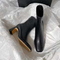 Maéliane | Bottines Élégantes à Talon Carré