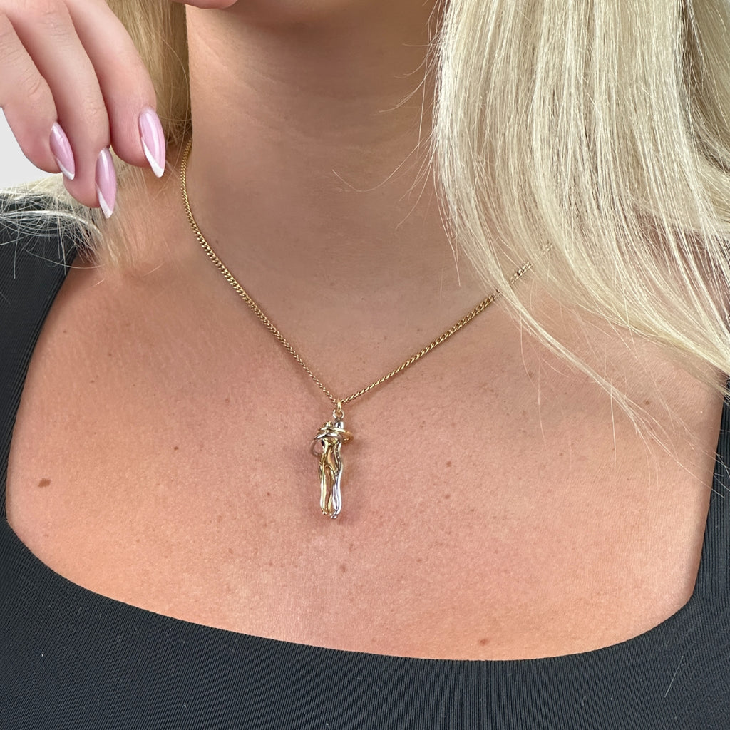 Luvianne | Collier Élégant Pendentif Sculpture